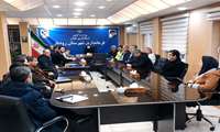 جلسه مدیریتی بحران در فرمانداری شهرستان رودبار با حضور مدیر شبکه بهداشت و درمان شهرستان رودبار
