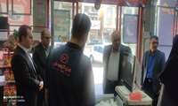بازدید مشترک معاون فنی معاونت بهداشتی و هیئت همراه از مراکز تهیه و توزیع مواد غذایی در شهرستان رودبار