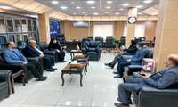 دیدار با فرماندار شهرستان رودبار جهت اجرای برنامه سلامت نوروزی